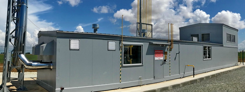 Automated gas distribution station